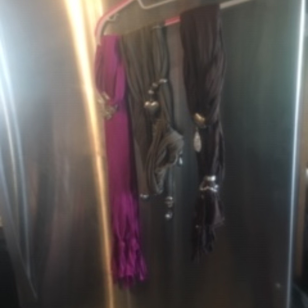 Three Scarves w/Charms - 48 $16 FIRM
